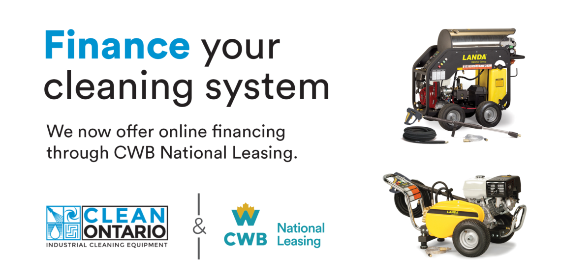 Finance Your Cleaning System